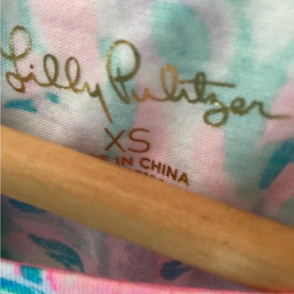 Lilly Pulitzer Charley Dress Swizzle In Xsmall Multi 3/4 Sleeve  Resortwear - Picture 4 of 6